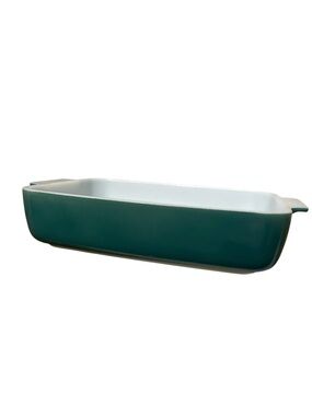 Vintage Pyrex 507-B Utility Dish Teal Green 1.5 Qt Refrigerator Style